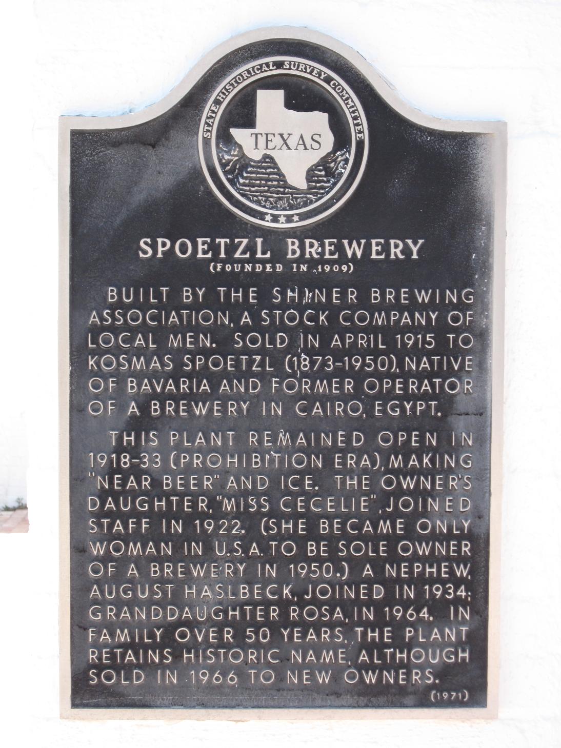 The Spoetzl Brewery Stuff From Hsoi